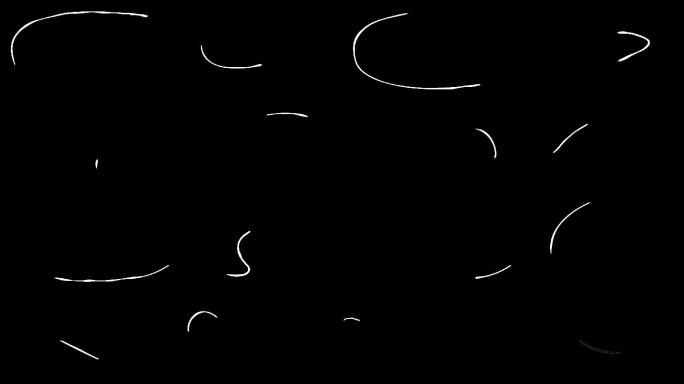 MG线条特效流线效果节目动效线条动画