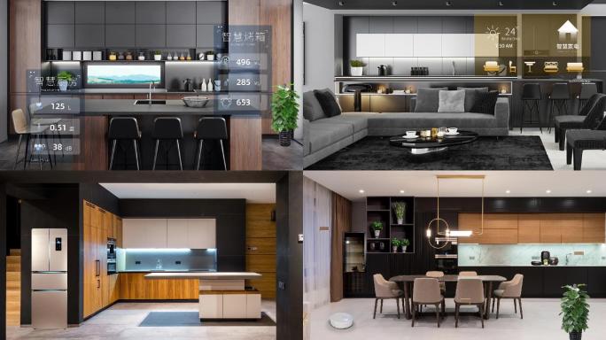 智慧家居科技面板