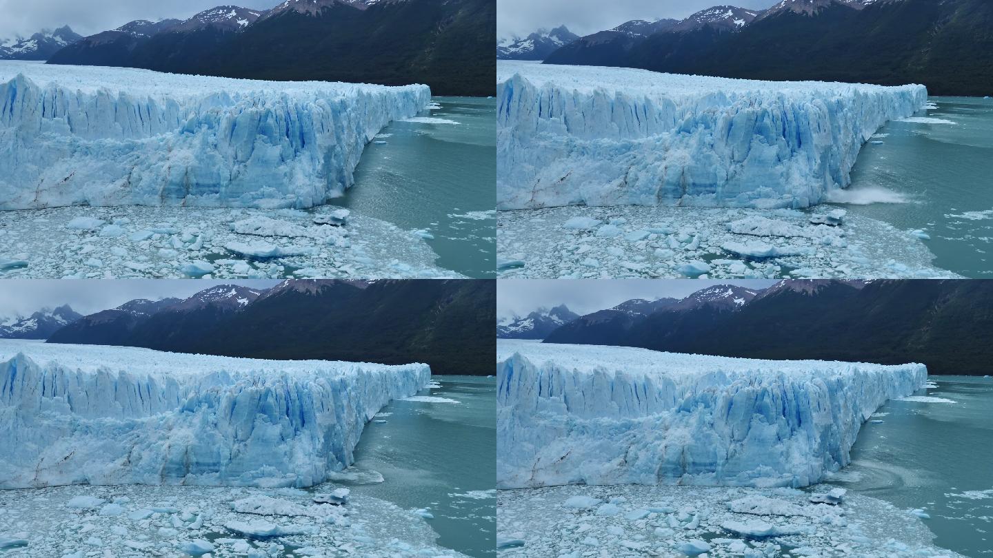 Perito Moreno冰川崩解
