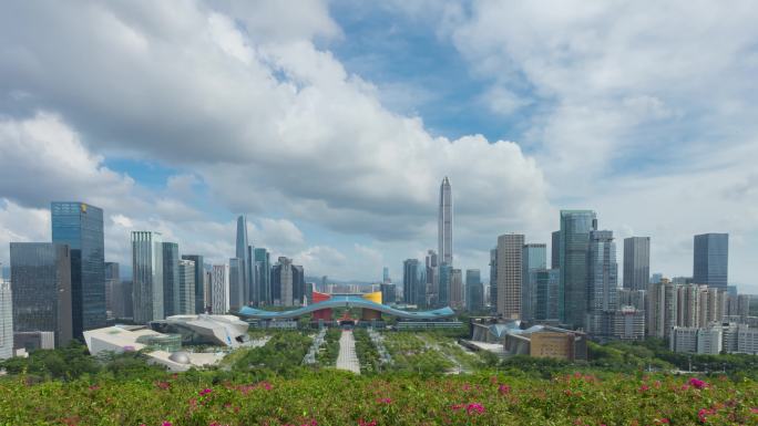 深圳市民中心美景