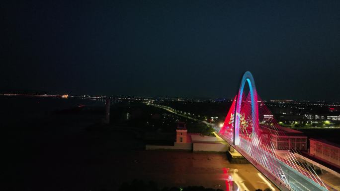 DJI_滨海大桥夜景
