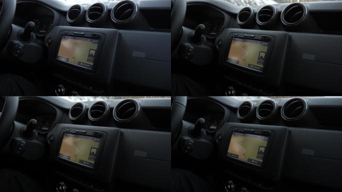 车载GPS模块、特写、技术创新、道路导航