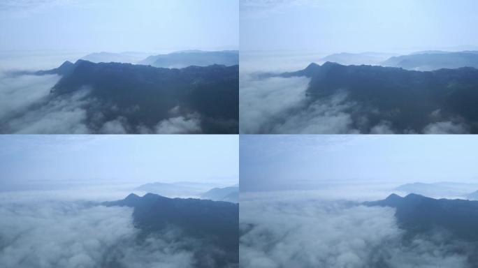 远山  云海  平流雾