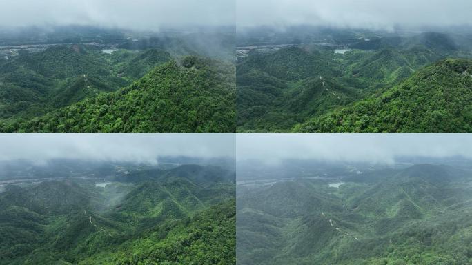 南陵大工山4k山川穿云