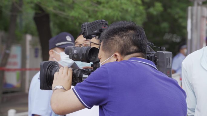 新闻记录拍摄