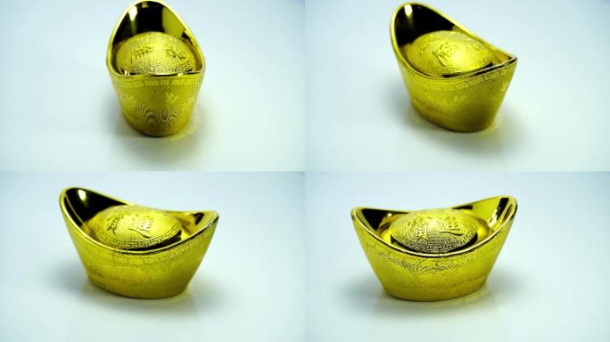 春节装饰锭金元宝发财生意兴隆