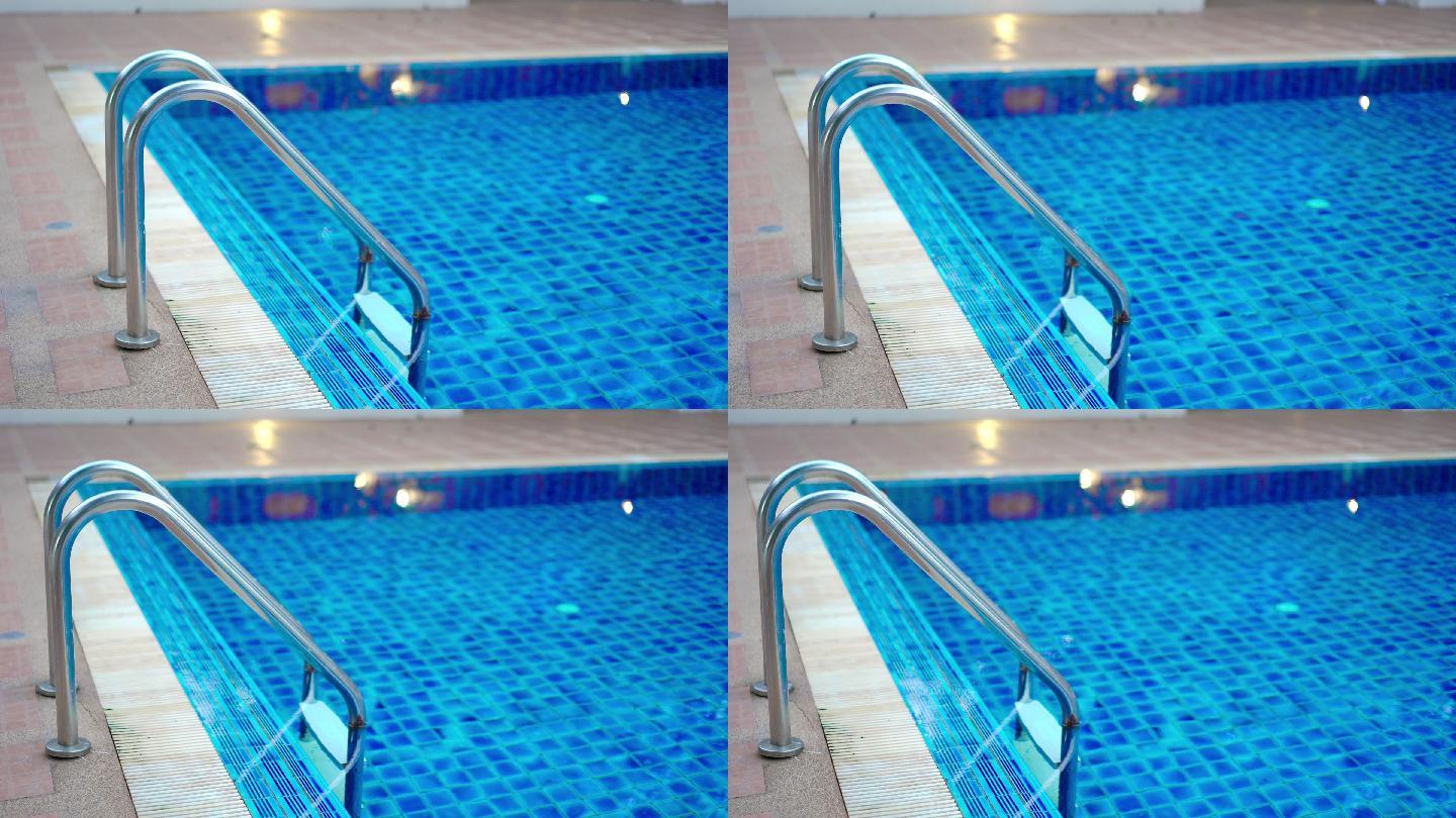 游泳池梯子或游泳池扶手