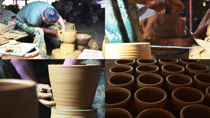 非遗制陶工艺、传统土陶制作