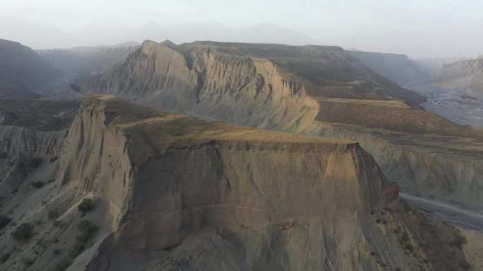 原创 新疆塔城安集海大峡谷自然风光航拍