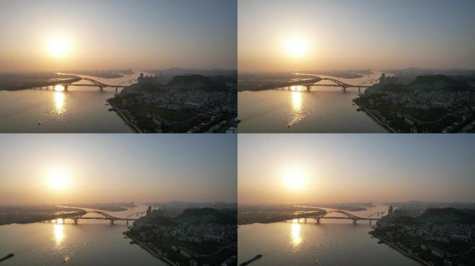 南沙明珠湾大桥全景图