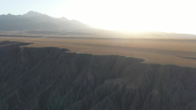 原创 新疆旅行独山子大峡谷自然风光航拍