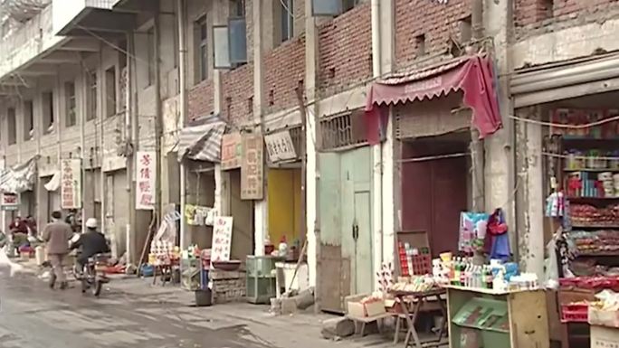 90年代云阳码头街景