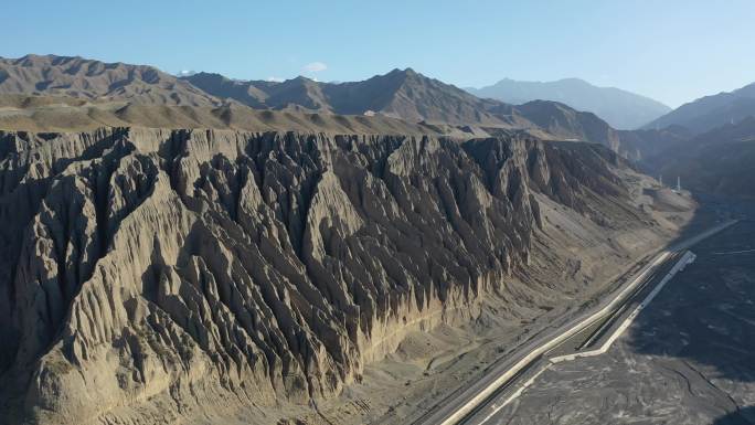 原创 新疆旅行独山子大峡谷自然风光航拍