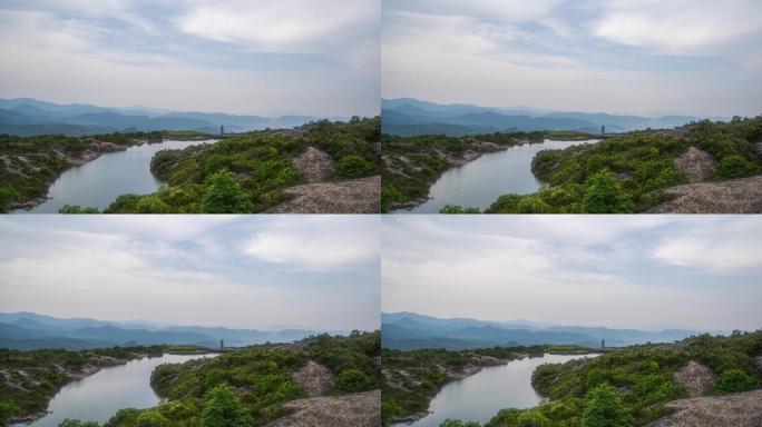 温岭 方山 上天湖 下天湖 延时 古塔