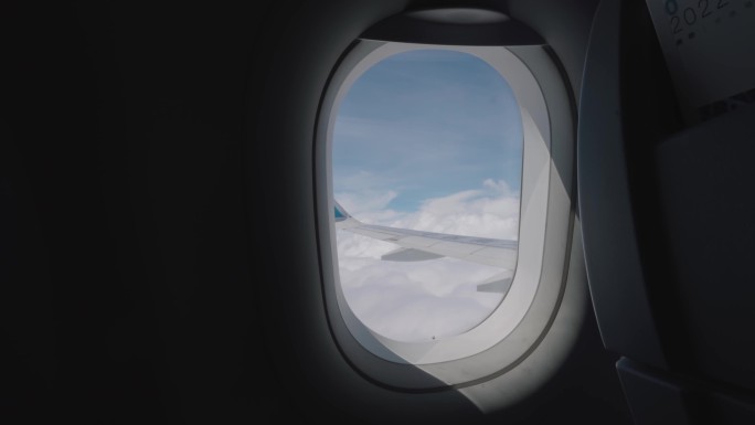飞机窗素材
