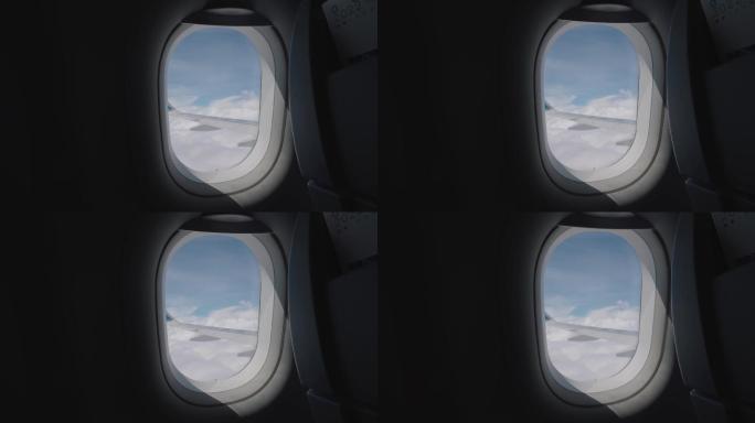 飞机窗素材