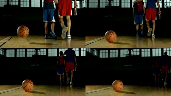 HD DOLLY：篮球从地板上弹起