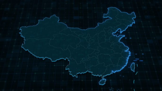 科技中国各省份省会城市地图展示