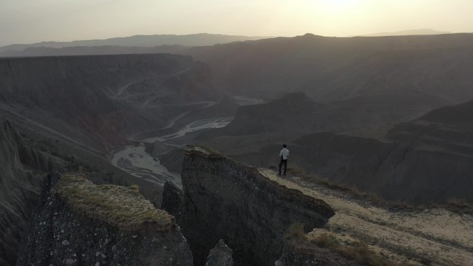 原创 新疆塔城安集海大峡谷自然风光航拍