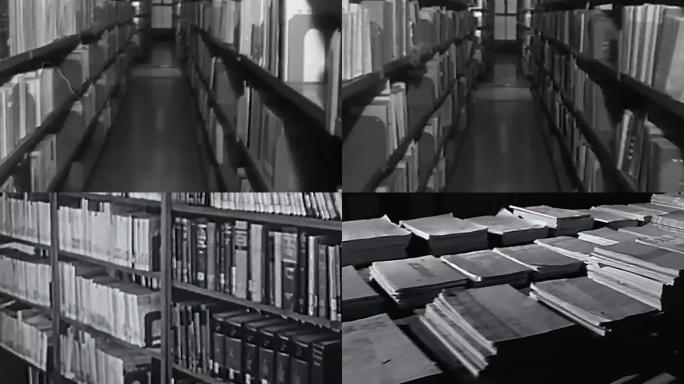 60年代知识青年图书馆自学 查阅资料