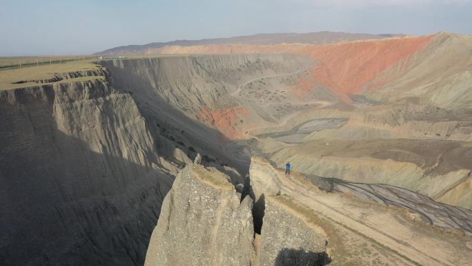 原创 新疆塔城安集海大峡谷自然风光航拍