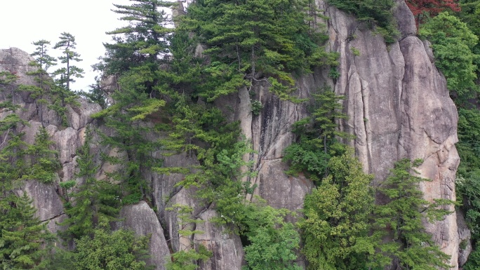 4K原素材航拍鸡峰山