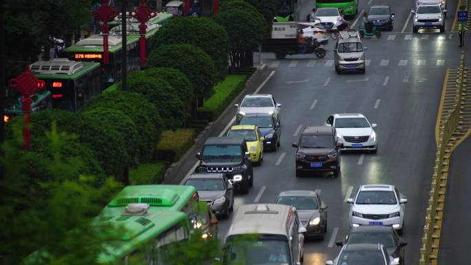 城市车流交通