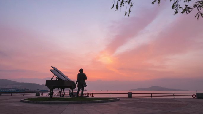 海边日出延时