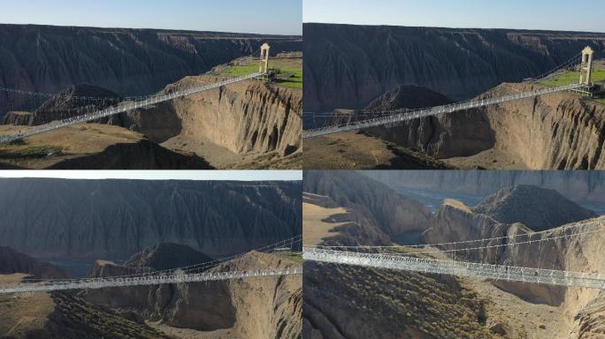 原创 新疆旅行独山子大峡谷自然风光航拍