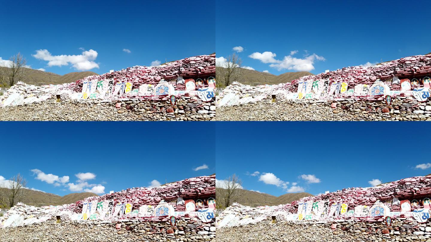 延时摄影：青海藏区玛尼堆延时云彩