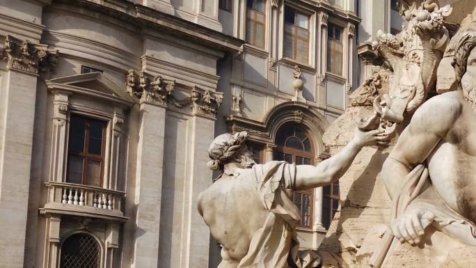 罗马纳沃纳广场宙斯雕像建筑详图
