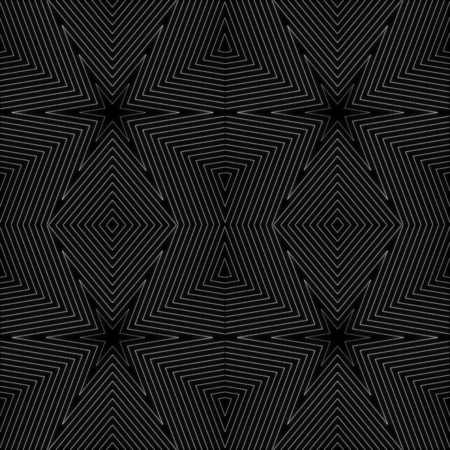 【超清】黑白线条几何背景无缝循环 12