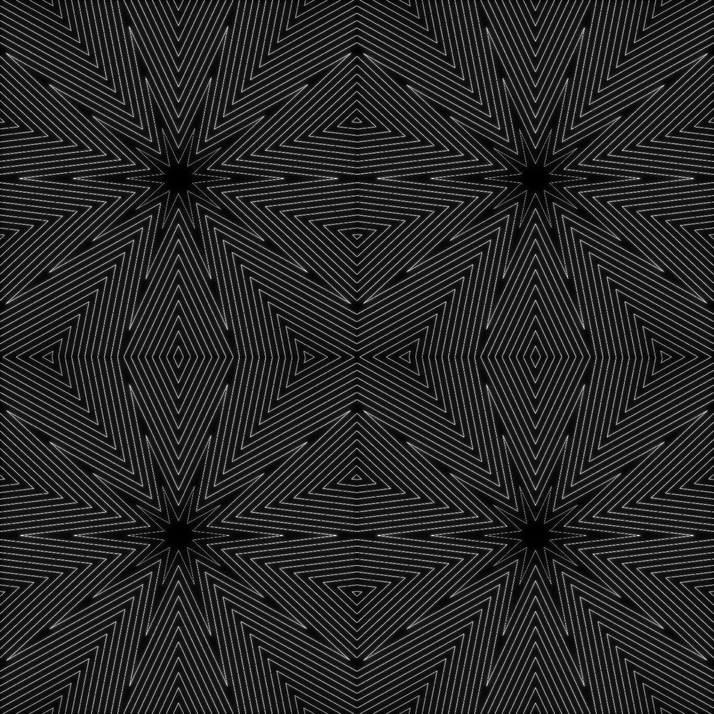 【超清】黑白线条几何背景无缝循环 14