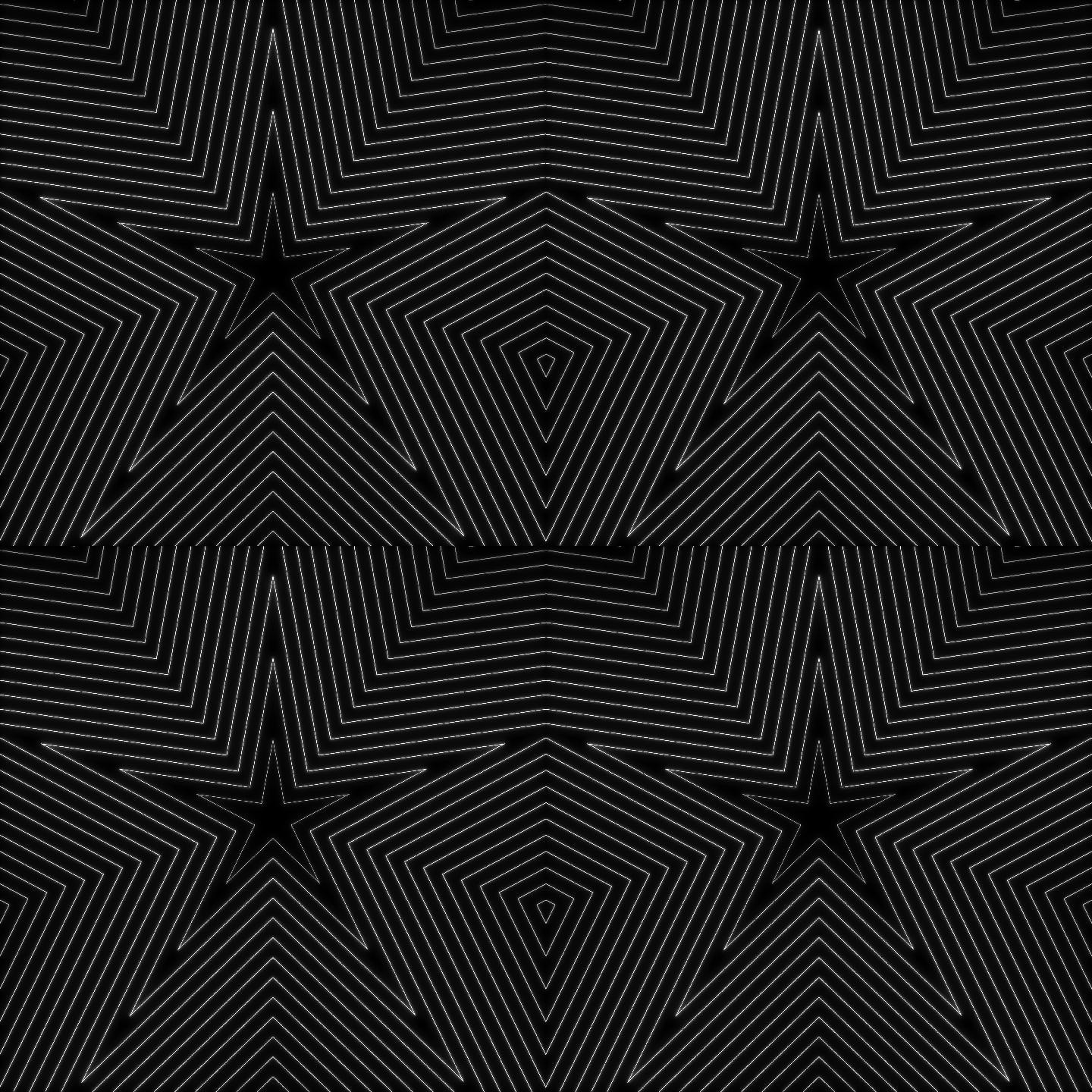 【超清】黑白线条几何背景无缝循环 11