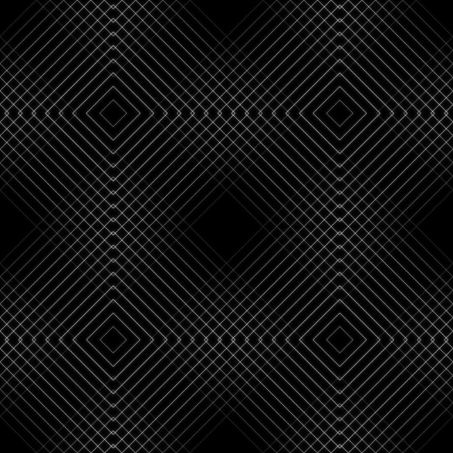 【超清】黑白线条几何背景无缝循环 04