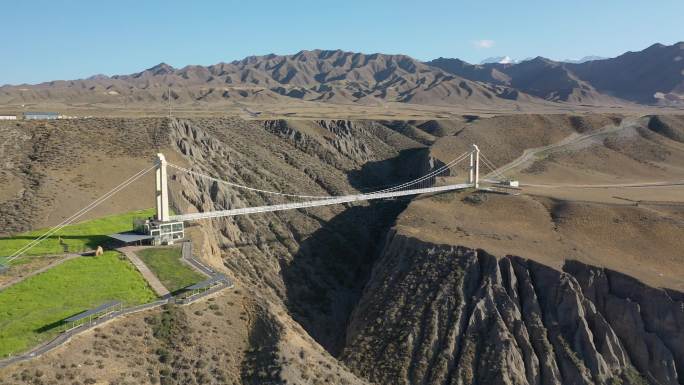 原创 新疆旅行独山子大峡谷自然风光航拍