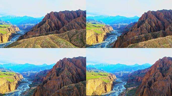 洪水河大峡谷丹霞地貌