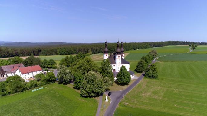 巴伐利亚州北部的三一教堂Kappel（Kappl）