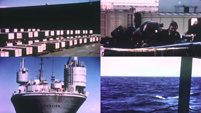 60年代美国军舰运输舰