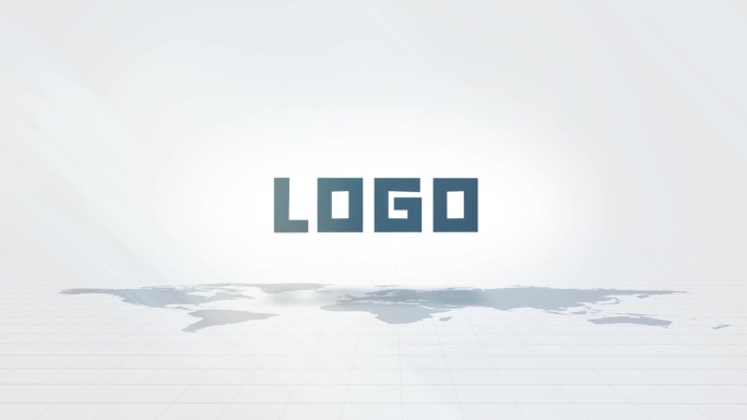 简洁地图logo