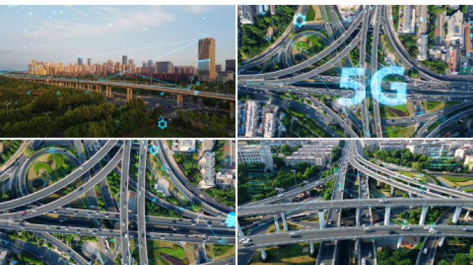 科技城市 智慧交通AE模板