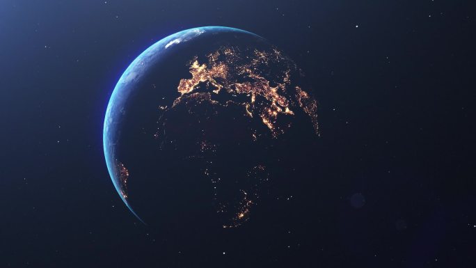 【AE模板】地球 地球夜景