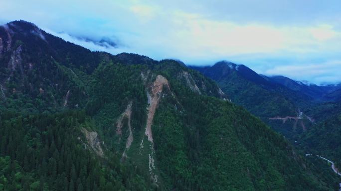 川西山脉航拍