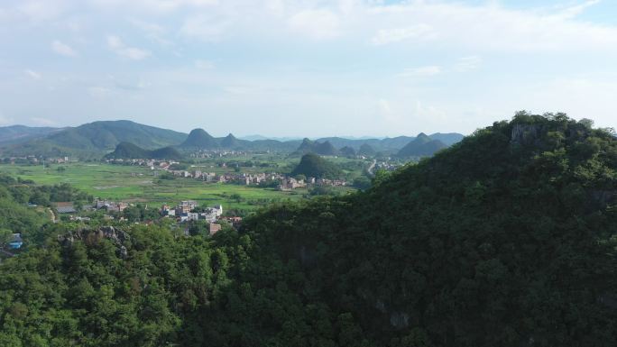 桂林喀斯特地貌航空摄影