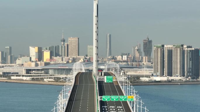 港珠澳大桥 中国基建 大湾区 4k航拍