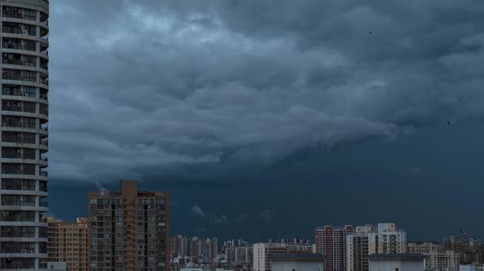 城市风雨-延时