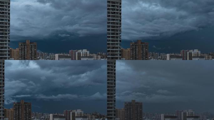 城市风雨-延时