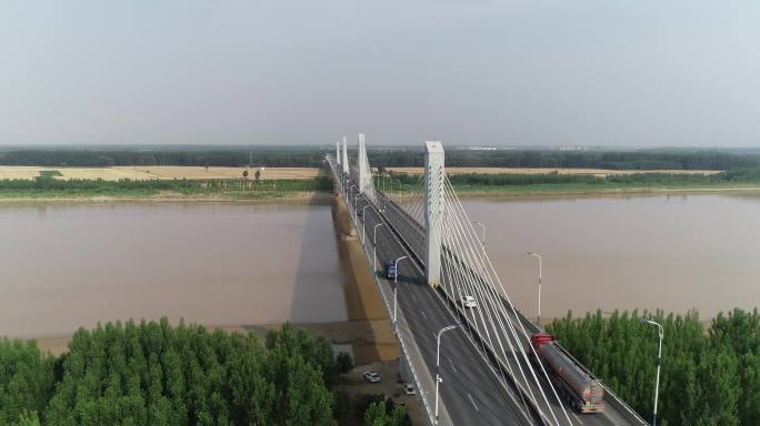 济阳黄河大桥航拍3