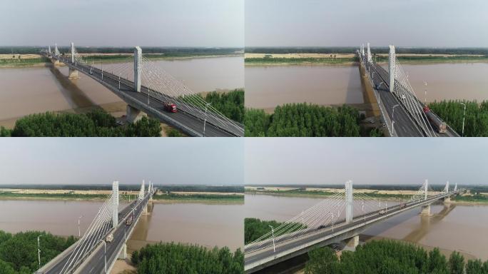 济阳黄河大桥航拍3