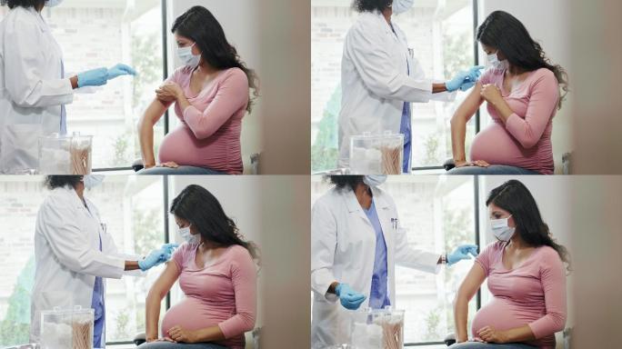 孕妇准备在产前检查期间接种2019冠状病毒疾病疫苗